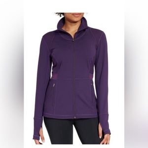 Calia by Carrie Underwood Core Fitness Jacket Dark Purple, Size L